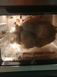 A picture of Buttermilk Brined Rotisserie Chicken.