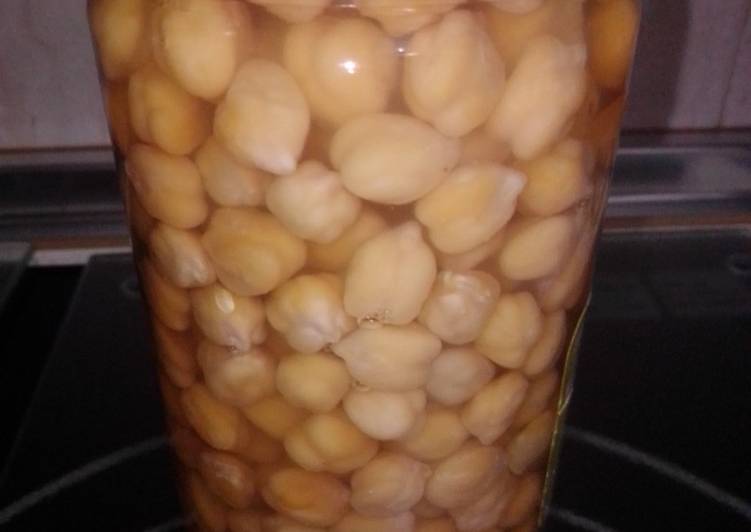 Garbanzos en conserva