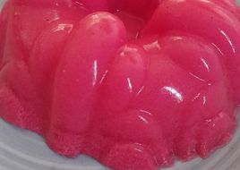 Gelatina de Cereza con Frutillas