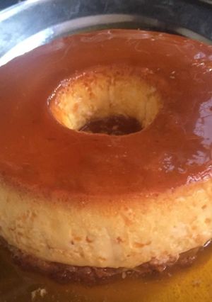 Una foto de Flan casero 🍮