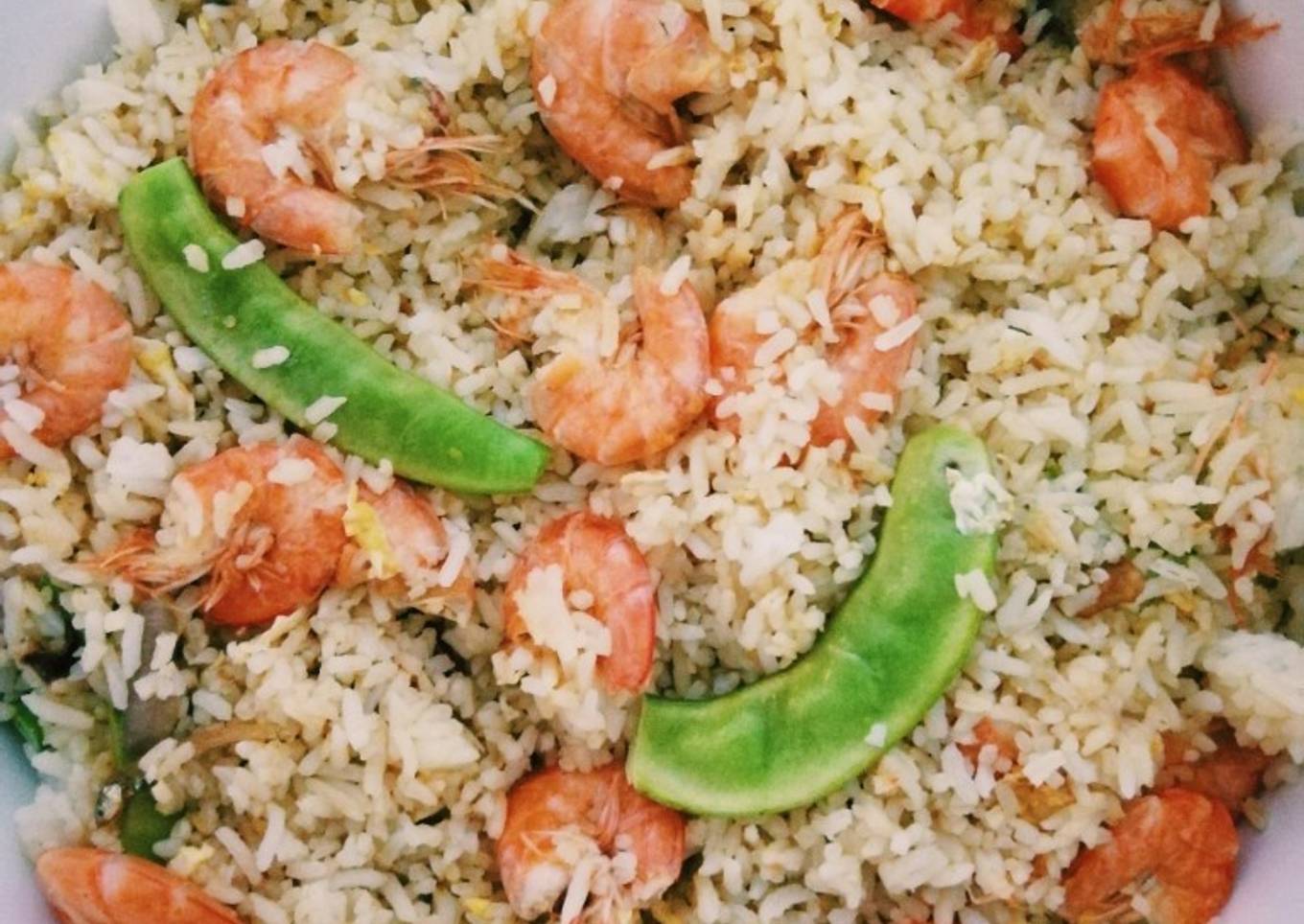 🍤Fried rice with fiery prawns🍤