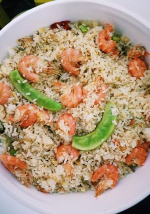 A picture of 🍤Fire Shrimp Fried Rice🍤.