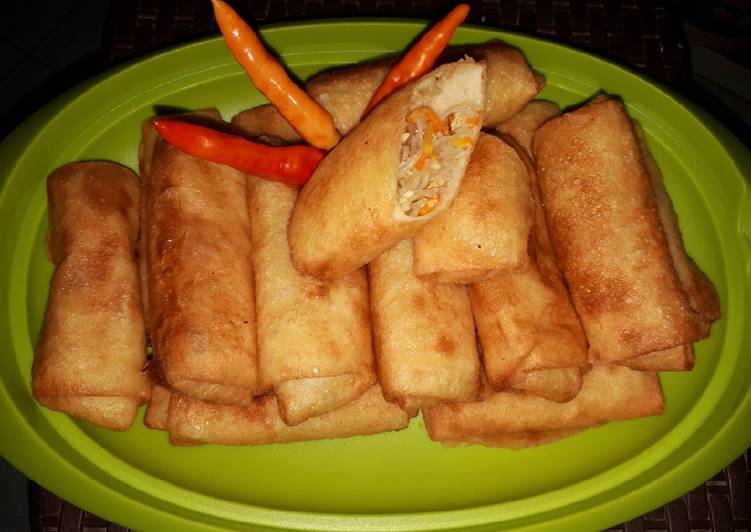 Cara Gampang Membuat Timlo / Lumpia isi Bihun yang Menggugah Selera