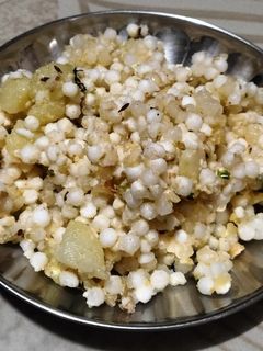 સાબુદાણાની ખીચડી (Sabudana Khichdi Recipe In Gujarati) રેસીપી મુખ્ય ફોટો