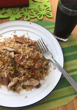 Una foto de Mi arroz sobrado del día anterior