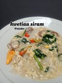 Foto resep Kwetiau Siram