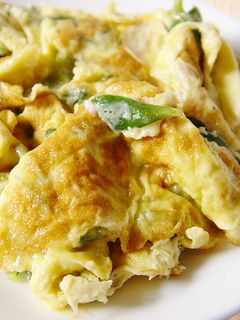 【厚生廚房】(原生蔬菜)馬齒莧炒蛋 的食譜成品照片