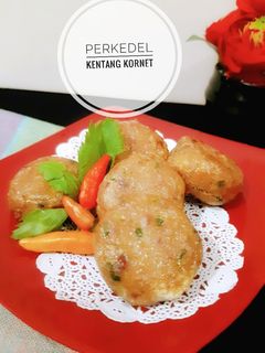 Foto resep Perkedel Kentang Kornet