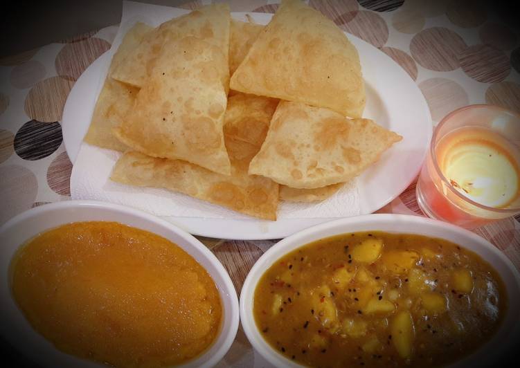 Recipe of Award-winning Halwa Poori