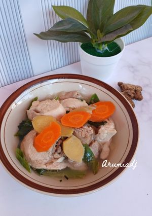 Foto resep Sup Ayam Halia (Malaysia)