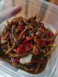 Oseng kerang Bambu