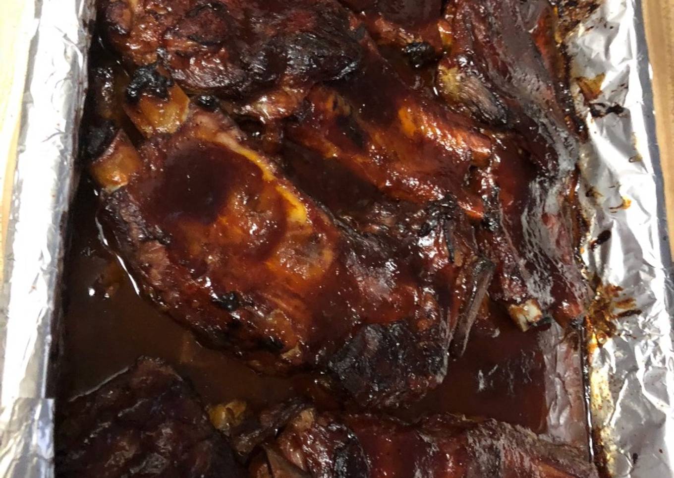 Costillas de Cerdo en Barbeque