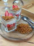 🫜Verrine fraise spéculoos skyr