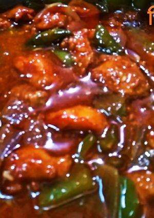 চিলি চিকেন (chilli chicken recipe in Bengali) রেসিপির প্রধান ছবি
