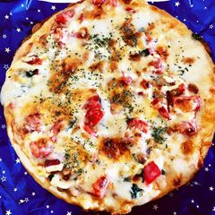 A picture of Healthy & Tasty Natto Pizza.