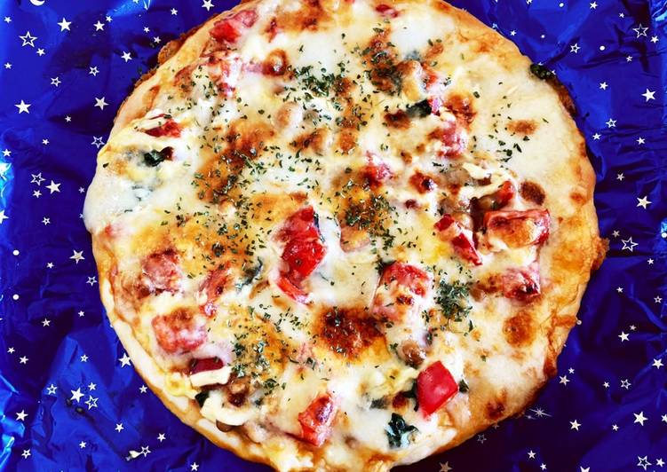 Recipe of Yummy Healthy & Tasty Natto Pizza