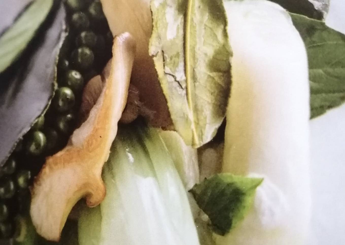 Pleurotes et Légumes à l'huile de coco