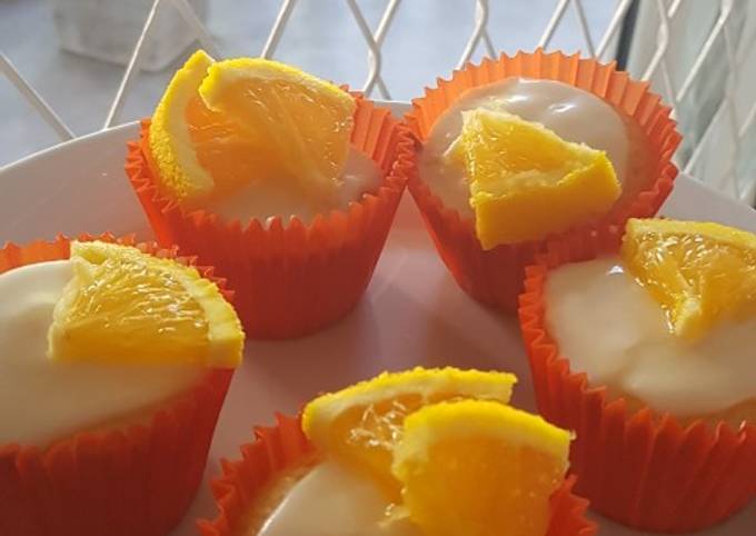 Muffins de naranja Receta de Penélope Torres- Cookpad