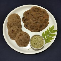 Veg Ragi idli and uttapam A picture of Veg Ragi idli and uttapam.