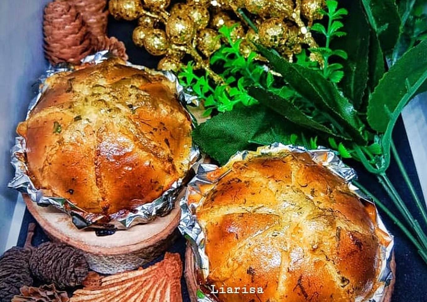 Korean Garlic Cheese Bread "Viral"