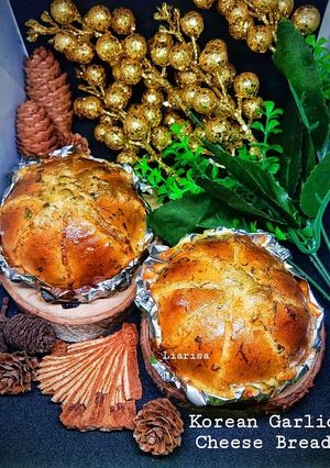 Foto resep Korean Garlic Cheese Bread "Viral"