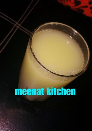 A picture of Ginger lemonade.