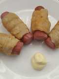 Salchichas enrolladas