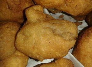 Una foto de Buñuelos de banana