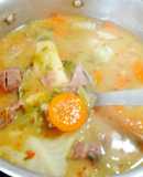 Sopa de Carne, Arvejas y Verduras