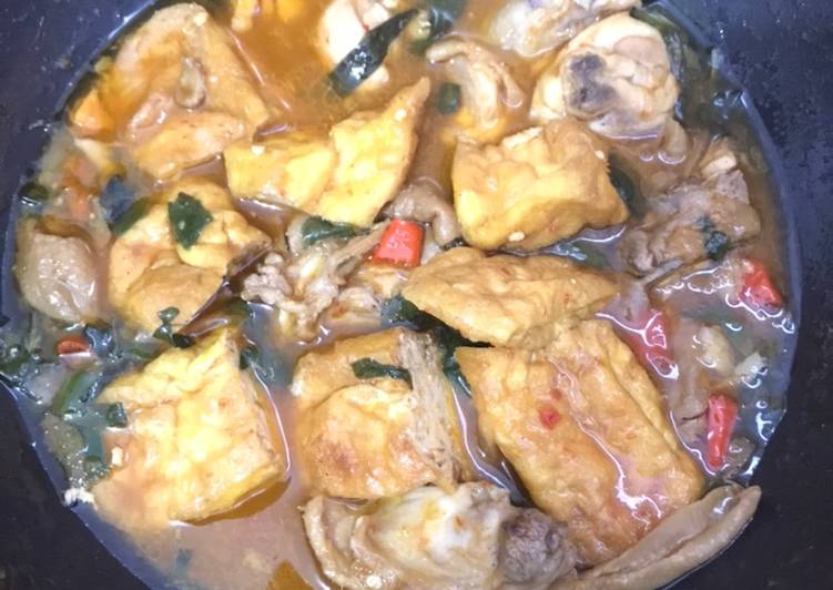 Resep: EnakSemur Ayam Tahu