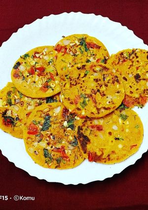 A picture of Rajasthani Tikkad.