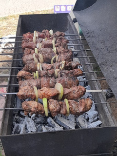 Фото Шашлык из свиной шеи (по-домашнему).