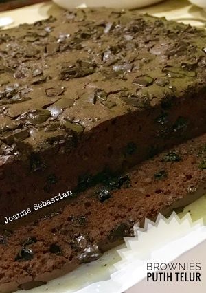 Foto resep Brownies Putih Telur