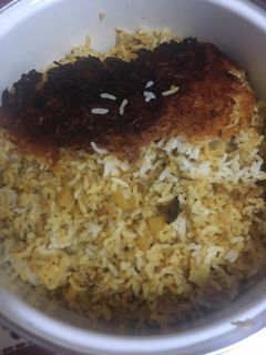 عکسی از دستور كلم پلو