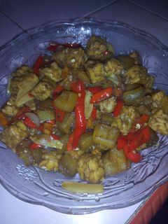 Foto resep Tumis Tempe Cecek Pedas Bumbu Sederhana