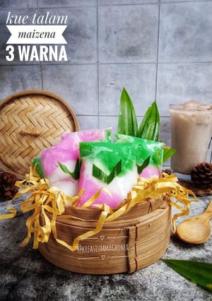 Foto resep Kue Talam Tepung Maizena 3 Warna