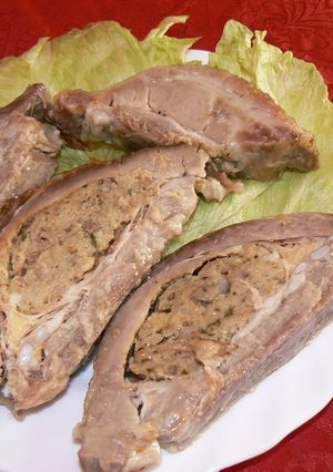 Töltött dagadó recept fotója