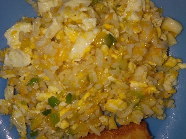 Bagaimana Menyiapkan Nasi Goreng Mentega MPASI 17 bulan yang Bikin Ngiler