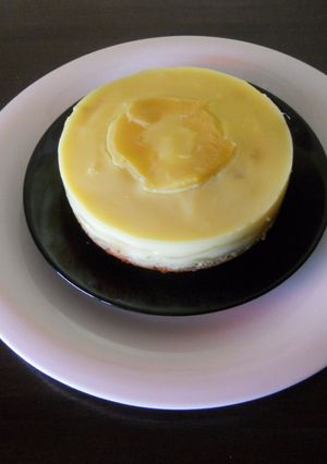 Una foto de Mousse de piña