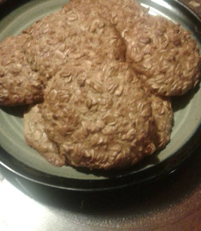 Una foto de Galletas sabrosas y blanditas de avena de chile para N.Y