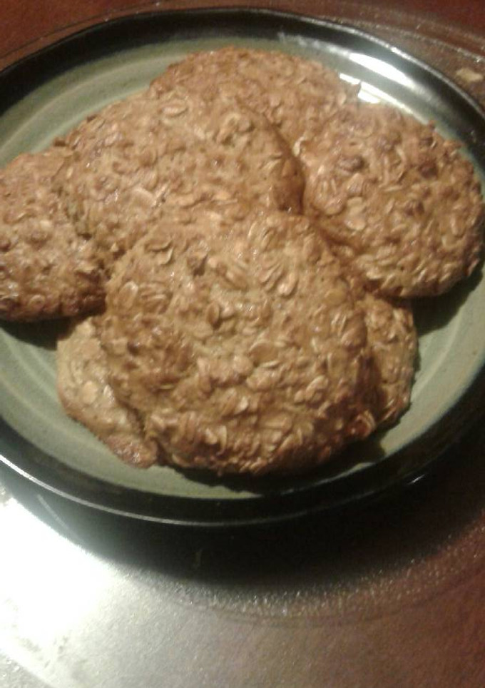 Una foto de Galletas sabrosas y blanditas de avena de chile para N.Y