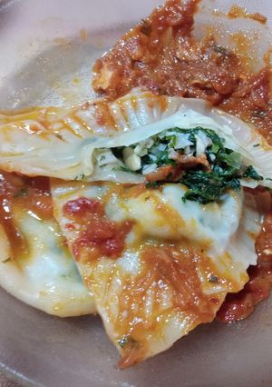 Una foto de Pasta rellena sin nombre!!!