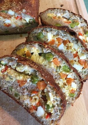 Színes fasírttekercs ☺️👩🏻‍🍳 recept fotója
