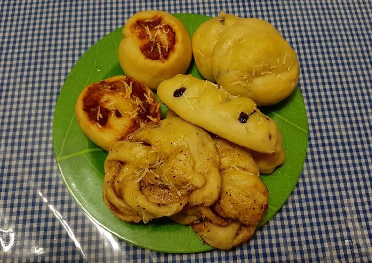 step by step  Roti unyil Anti Gagal