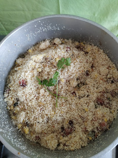Foto de Farofa de bacon com banana da terra😋