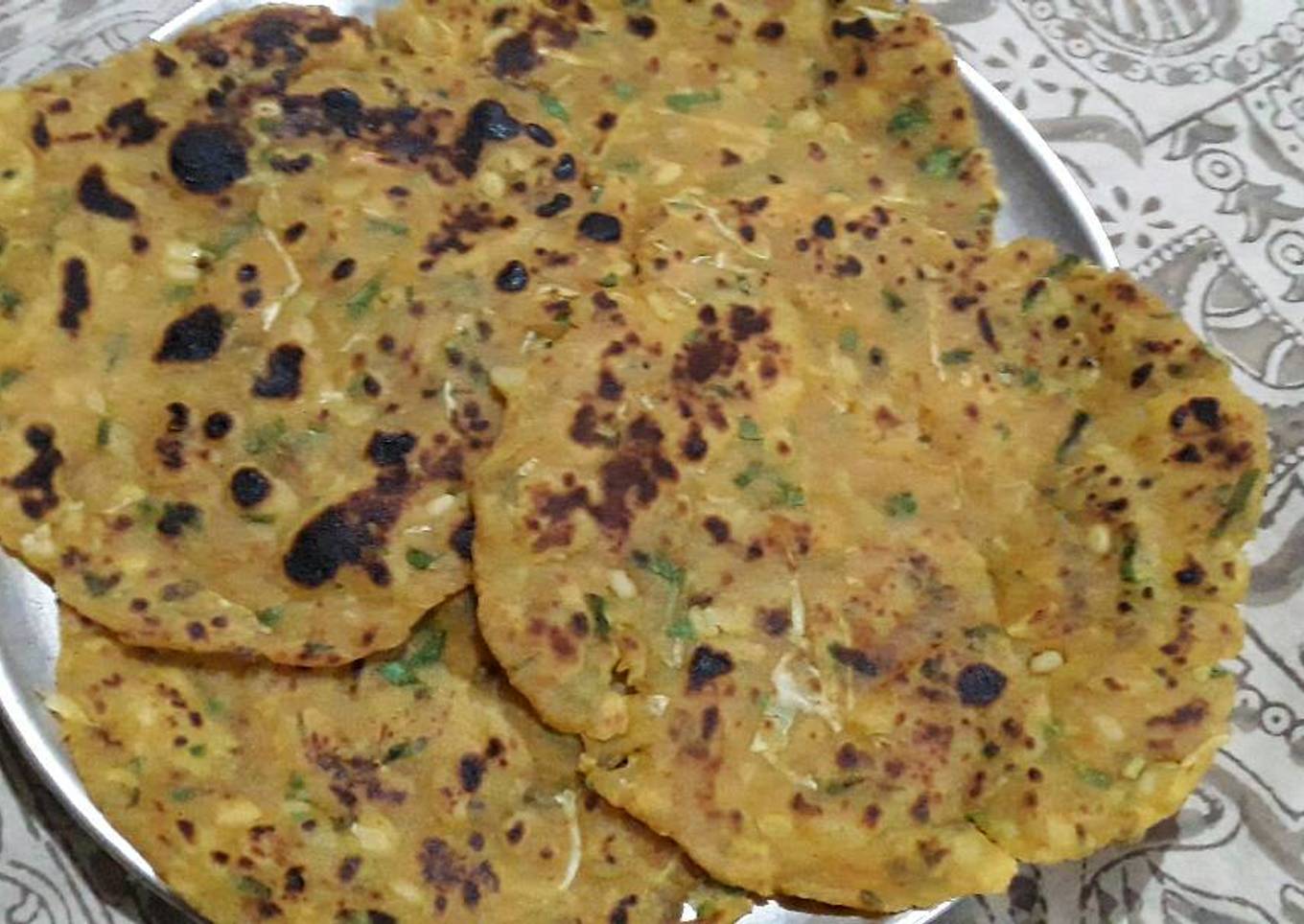 Healthy Mixed Vegetable Parathe