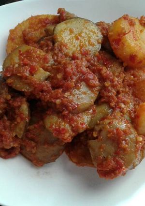Foto resep Jengkol cabe merah,bikin geraH😆(lampung selatan)