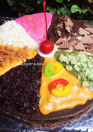 Foto resep Pizza brownies lumer