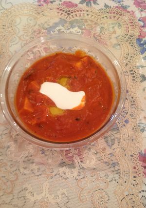 A picture of Paneer Makhani.