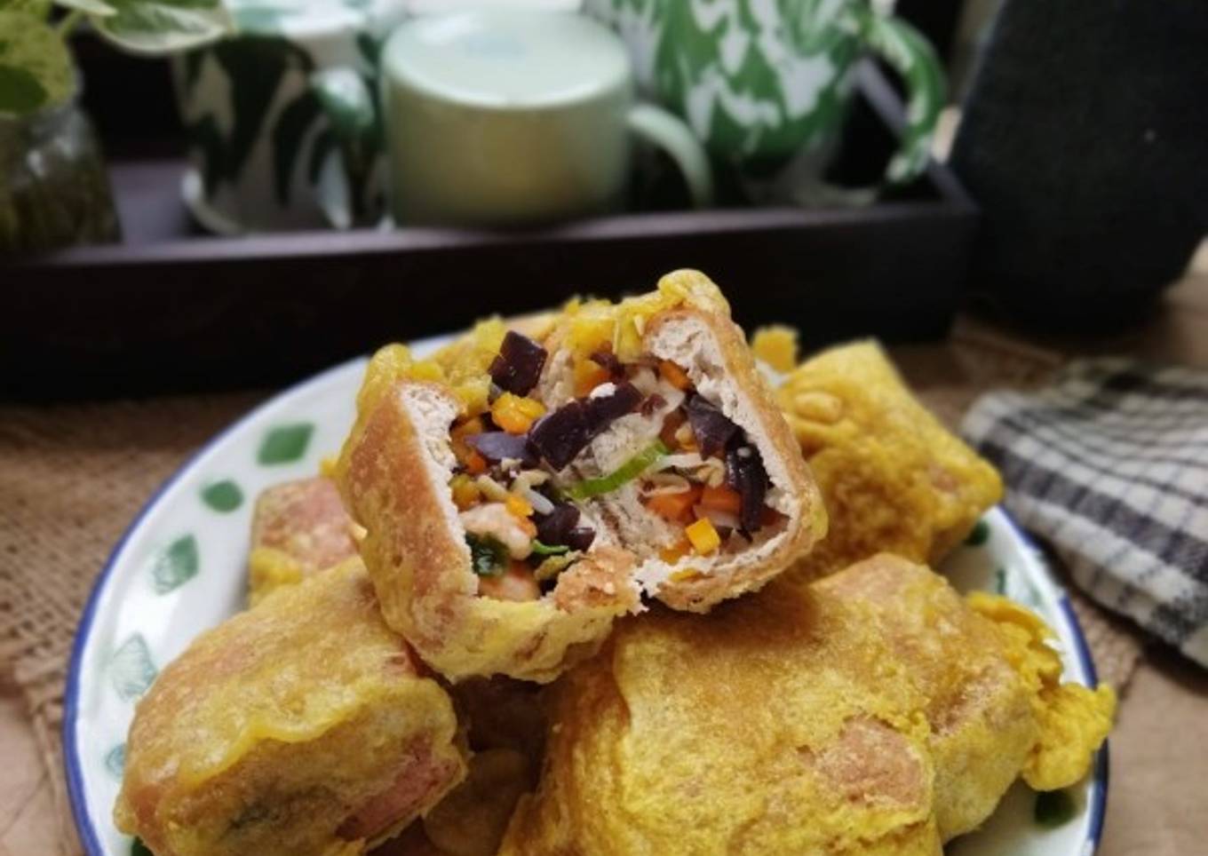 Tahu Isi Sayuran dan udang
